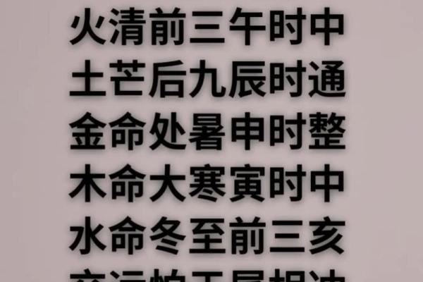 揭秘五行命理：金命与水命的奥秘与人生启示