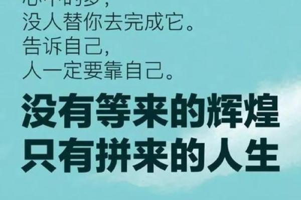 不信命的人教会了我什么：逆境中的坚持与奋斗