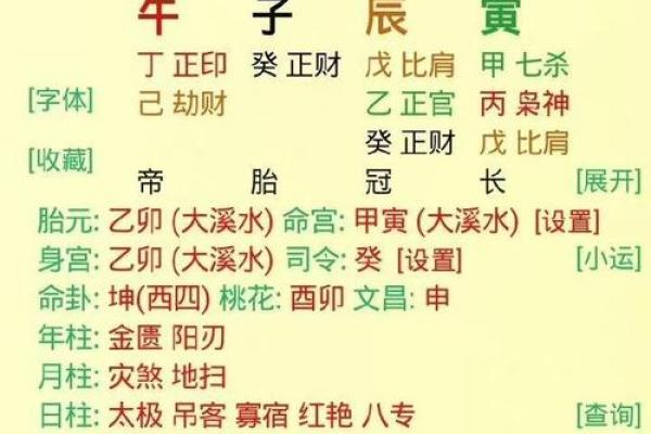 解读丙辰丁巳命局的奥秘：揭示五行中的智慧与人生轨迹