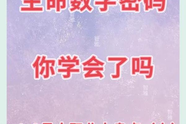 命理中的特殊数字：揭示你命运的秘密与指引