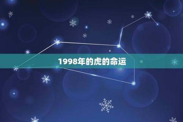 1998年出生的虎年人：勇猛与智慧的完美结合