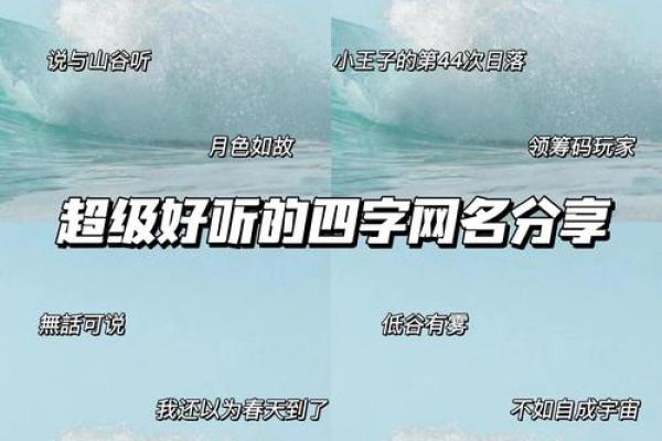 水命人士如何选择最合适的网名，揭示隐藏的魅力与个性！