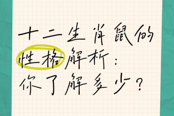 带老鼠的人是什么命？解密鼠年命理与性格特征！