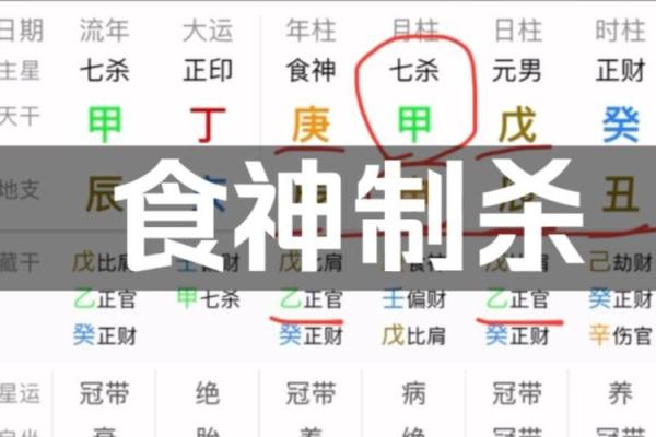 男命流年食神解读：揭示你内心的潜能与变化！